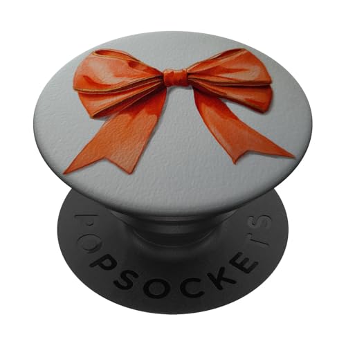 Girly | Schleife in Aquarell | Kokette | Ästhetische orange Schleife PopSockets Klebender PopGrip Girly | Schleife in Aquarell | Kokette | Ästhetische orange Schleife PopSockets Klebender PopGrip von Orange cute theme