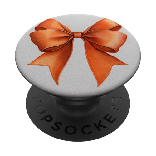 Girly | Schleife in Aquarell | Kokette | Ästhetische orange Schleife PopSockets Klebender PopGrip Girly | Schleife in Aquarell | Kokette | Ästhetische orange Schleife PopSockets Klebender PopGrip von Orange cute theme