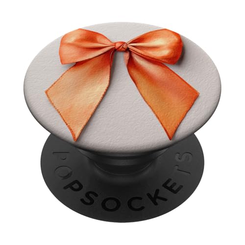 Girly | Schleife in Aquarell | Kokette | Ästhetische orange Schleife PopSockets Klebender PopGrip Girly | Schleife in Aquarell | Kokette | Ästhetische orange Schleife PopSockets Klebender PopGrip von Orange cute theme