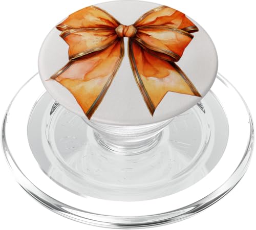 Girly | Schleife in Aquarell | Kokette | Ästhetische orange Schleife PopSockets PopGrip für MagSafe Girly | Schleife in Aquarell | Kokette | Ästhetische orange Schleife PopSockets PopGrip für MagSafe von Orange cute theme