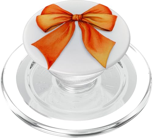Girly | Schleife in Aquarell | Kokette | Ästhetische orange Schleife PopSockets PopGrip für MagSafe Girly | Schleife in Aquarell | Kokette | Ästhetische orange Schleife PopSockets PopGrip für MagSafe von Orange cute theme