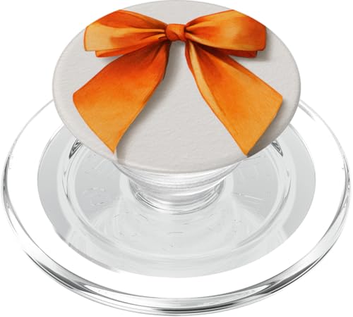 Girly | Schleife in Aquarell | Kokette | Ästhetische orange Schleife PopSockets PopGrip für MagSafe Girly | Schleife in Aquarell | Kokette | Ästhetische orange Schleife PopSockets PopGrip für MagSafe von Orange cute theme