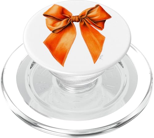 Girly | Schleife in Aquarell | Kokette | Ästhetische orange Schleife PopSockets PopGrip für MagSafe Girly | Schleife in Aquarell | Kokette | Ästhetische orange Schleife PopSockets PopGrip für MagSafe von Orange cute theme