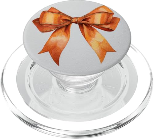 Girly | Schleife in Aquarell | Kokette | Ästhetische orange Schleife PopSockets PopGrip für MagSafe Girly | Schleife in Aquarell | Kokette | Ästhetische orange Schleife PopSockets PopGrip für MagSafe von Orange cute theme