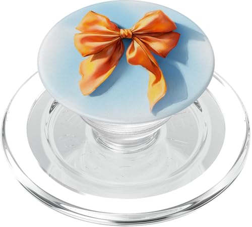 Girly | Schleife in Aquarell | Kokette | Ästhetische orange Schleife PopSockets PopGrip für MagSafe Girly | Schleife in Aquarell | Kokette | Ästhetische orange Schleife PopSockets PopGrip für MagSafe von Orange cute theme