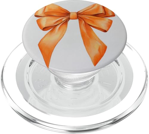 Girly | Schleife in Aquarell | Kokette | Ästhetische orange Schleife PopSockets PopGrip für MagSafe Girly | Schleife in Aquarell | Kokette | Ästhetische orange Schleife PopSockets PopGrip für MagSafe von Orange cute theme