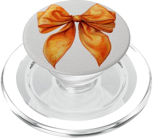 Girly | Schleife in Aquarell | Kokette | Ästhetische orange Schleife PopSockets PopGrip für MagSafe Girly | Schleife in Aquarell | Kokette | Ästhetische orange Schleife PopSockets PopGrip für MagSafe von Orange cute theme