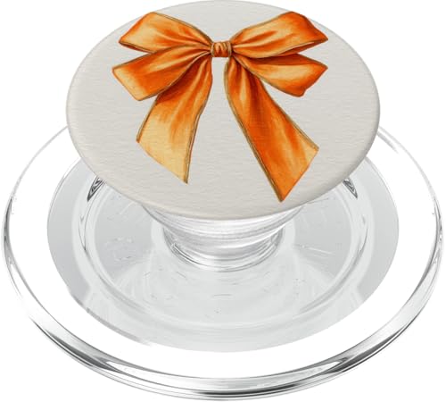 Girly | Schleife in Aquarell | Kokette | Ästhetische orange Schleife PopSockets PopGrip für MagSafe Girly | Schleife in Aquarell | Kokette | Ästhetische orange Schleife PopSockets PopGrip für MagSafe von Orange cute theme
