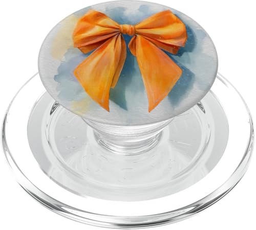 Girly | Schleife in Aquarell | Kokette | Ästhetische orange Schleife PopSockets PopGrip für MagSafe Girly | Schleife in Aquarell | Kokette | Ästhetische orange Schleife PopSockets PopGrip für MagSafe von Orange cute theme