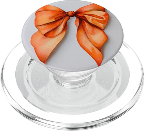 Girly | Schleife in Aquarell | Kokette | Ästhetische orange Schleife PopSockets PopGrip für MagSafe Girly | Schleife in Aquarell | Kokette | Ästhetische orange Schleife PopSockets PopGrip für MagSafe von Orange cute theme