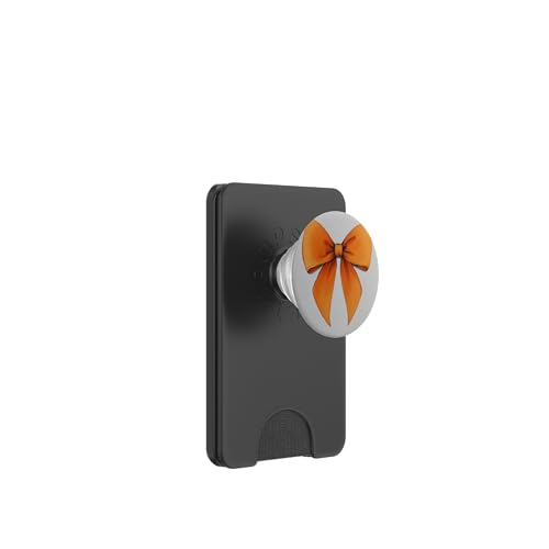 Girly | Schleife in Aquarell | Kokette | Ästhetische orange Schleife PopSockets PopWallet für MagSafe Girly | Schleife in Aquarell | Kokette | Ästhetische orange Schleife PopSockets PopWallet für MagSafe von Orange cute theme