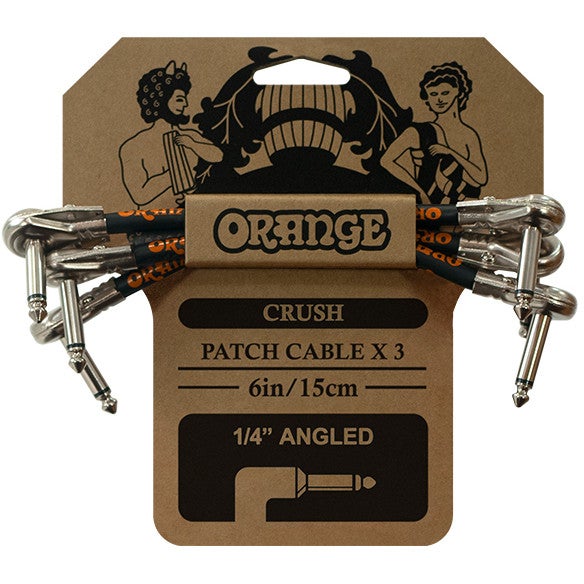 Orange CBL38-PATCH Crush Patch Cables, 15cm (Pack of 3) von Orange