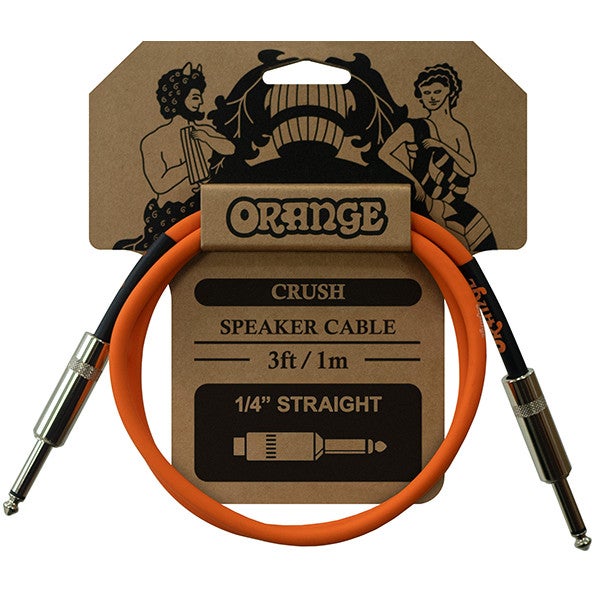 Orange CBL40-HPJJ Crush 2p Jack - Jack Speaker Cable, 1m von Orange