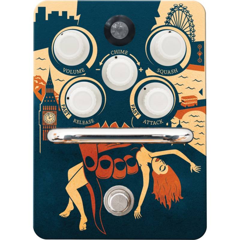 Orange Kongpressor Compressor Effektpedal von Orange