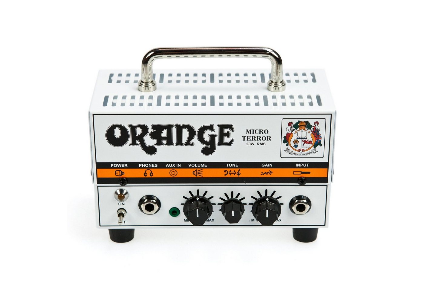 Orange Verstärker (Micro Terror - Hybrid Topteil für E-Gitarre) von Orange