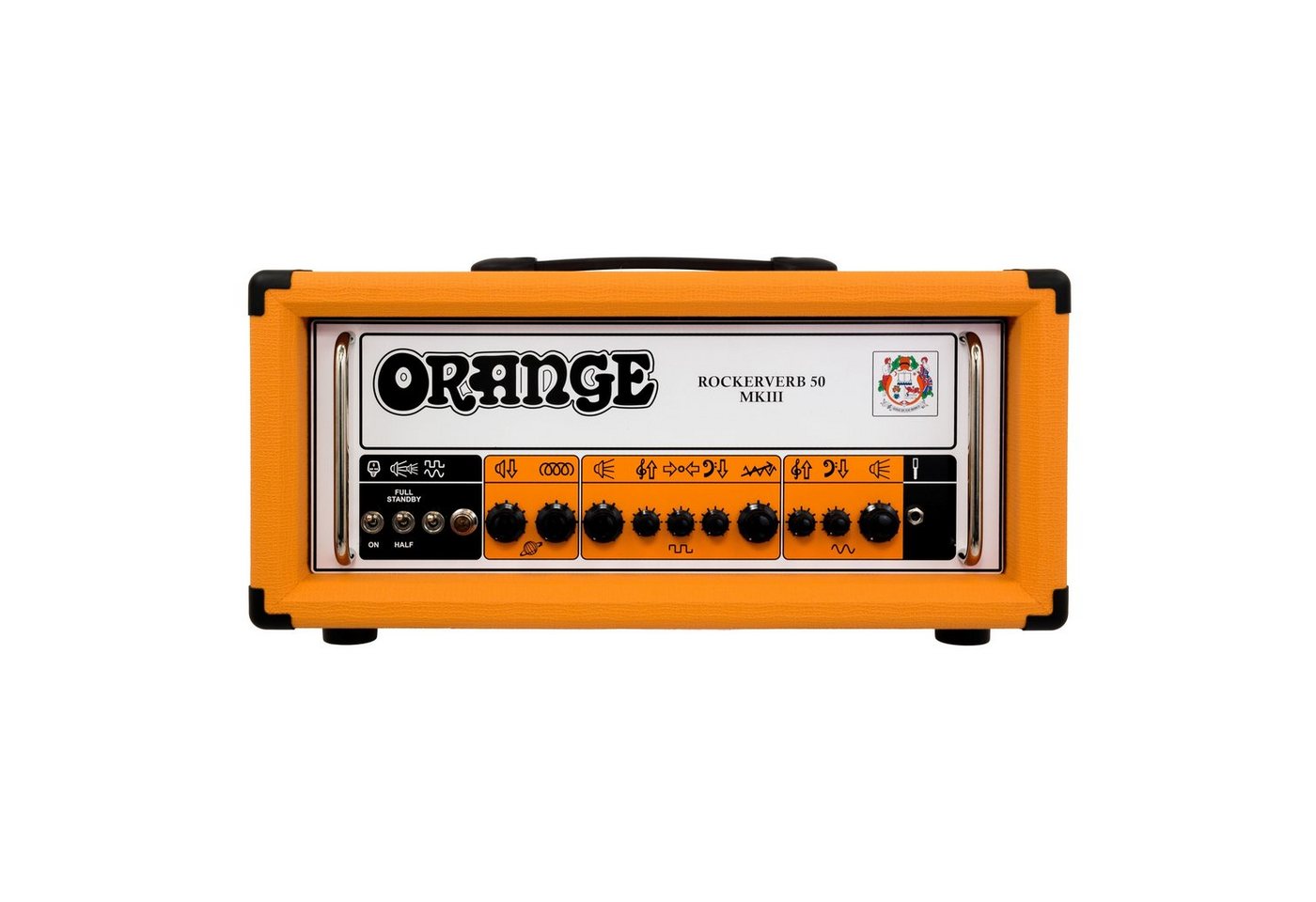 Orange Verstärker (Rockerverb 50H MKIII Head - Röhren Topteil für E-Gitarre) von Orange