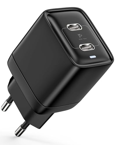 Orangeck 40W USB C Ladegerät, iPhone Schnellladegerät, 2-Port USB C Netzteil Type C Ladestecker für Apple iPhone 15 14 13 Pro Max/12 Pro/11/iPad/Samsung Galaxy S23/S22/S21 Ultra/S20/S10/S9/A53/Pixel von Orangeck