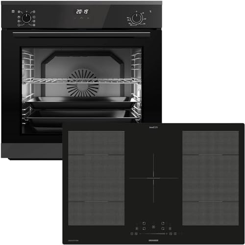 Oranier Backofen Set EBS420 Einbau autark - 9 Funktionen - breites 80 cm Flächen-Induktion FLI580 - Kochfeld mit 5 Kochzonen & Brückenfunktion Oranier Backofen Set EBS420 Einbau autark - 9 Funktionen - breites 80 cm Flächen-Induktion FLI580 - Kochfeld mit 5 Kochzonen & Brückenfunktion von Oranier
