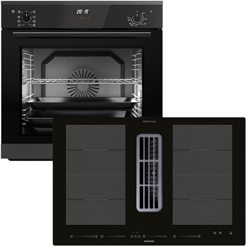 Oranier Backofen Set EBS420 Einbau autark - 9 Funktionen & Flächen-Induktion 80 cm mit Dunstabzug KFA690-4 Kochzonen & Multi-Slider-Steuerung Oranier Backofen Set EBS420 Einbau autark - 9 Funktionen & Flächen-Induktion 80 cm mit Dunstabzug KFA690-4 Kochzonen & Multi-Slider-Steuerung von Oranier