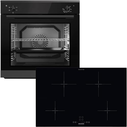 Oranier Einbau-Backofen Set EBS220 autark - 5 Funktionen - breites 80 cm Induktionskochfeld KFI380 - Kochfeld mit Slider-Bedienung & Warmhaltestufe Oranier Einbau-Backofen Set EBS220 autark - 5 Funktionen - breites 80 cm Induktionskochfeld KFI380 - Kochfeld mit Slider-Bedienung & Warmhaltestufe von Oranier