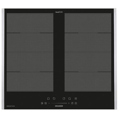 Oranier Flächen-Induktion 60 cm FLI560 mit Slider-Bedienung - quadratisches autarkes Induktionskochfeld mit Kochfeld-Seitenleisten aus Edelstahl Oranier Flächen-Induktion 60 cm FLI560 mit Slider-Bedienung - quadratisches autarkes Induktionskochfeld mit Kochfeld-Seitenleisten aus Edelstahl von Oranier