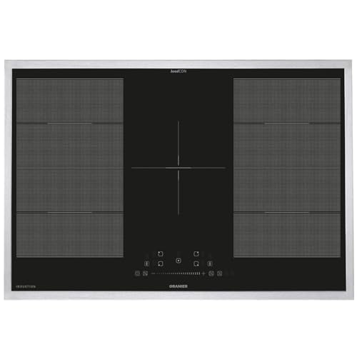 Oranier Flächen-Induktion 80 cm FLI580 mit Slider-Bedienung - breites autarkes Induktionskochfeld mit Kochfeldrahmen aus Edelstahl Oranier Flächen-Induktion 80 cm FLI580 mit Slider-Bedienung - breites autarkes Induktionskochfeld mit Kochfeldrahmen aus Edelstahl von Oranier