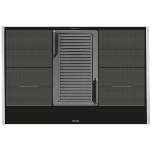 Oranier Flächen-Induktion-Kochfeld 80 cm FLI680 - autarkes Induktionskochfeld mit Brückenfunktion gerillte Grillplatte & Edelstahl Seitenleisten Oranier Flächen-Induktion-Kochfeld 80 cm FLI680 - autarkes Induktionskochfeld mit Brückenfunktion gerillte Grillplatte & Edelstahl Seitenleisten von Oranier