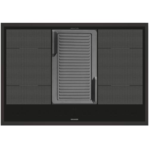 Oranier Flächen-Induktion-Kochfeld 80 cm FLI680 - autarkes Induktionskochfeld mit Brückenfunktion gerillte Grillplatte & schwarzer Kochfeldrahmen Oranier Flächen-Induktion-Kochfeld 80 cm FLI680 - autarkes Induktionskochfeld mit Brückenfunktion gerillte Grillplatte & schwarzer Kochfeldrahmen von Oranier