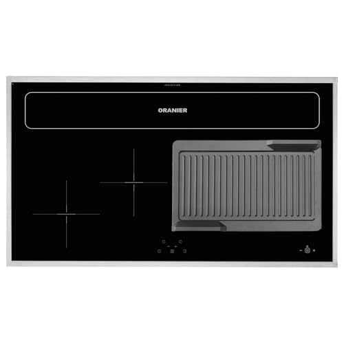 Oranier FlexX-Induktion KXI 1092 - Induktionskochfeld 90 cm mit Abluft-Umluft Kochfeldabzug & gerillte Grillplatte & Edelstahl Kochfeldrahmen Oranier FlexX-Induktion KXI 1092 - Induktionskochfeld 90 cm mit Abluft-Umluft Kochfeldabzug & gerillte Grillplatte & Edelstahl Kochfeldrahmen von Oranier