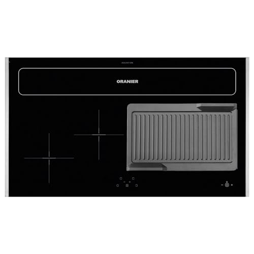 Oranier FlexX-Induktion KXI 1092 - Induktionskochfeld 90 cm mit Abluft-Umluft Kochfeldabzug & gerillte Grillplatte & Edelstahl Seitenleisten Oranier FlexX-Induktion KXI 1092 - Induktionskochfeld 90 cm mit Abluft-Umluft Kochfeldabzug & gerillte Grillplatte & Edelstahl Seitenleisten von Oranier