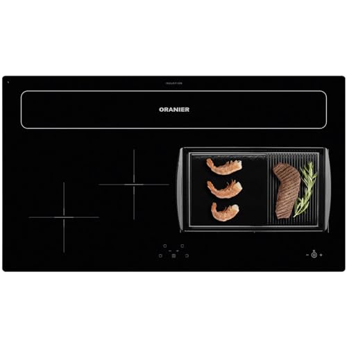 Oranier FlexX-Induktion KXI 1092 - rahmenloses Induktionskochfeld 90 cm mit Abluft-Umluft Kochfeldabzug & halb-gerillte Grillplatte Oranier FlexX-Induktion KXI 1092 - rahmenloses Induktionskochfeld 90 cm mit Abluft-Umluft Kochfeldabzug & halb-gerillte Grillplatte von Oranier
