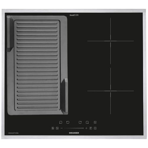 Oranier FlexX-Induktion KXI460 - Induktionskochfeld 60 cm mit Maxi- und Brückenfunktion & gerillte Grillplatte & Edelstahl Kochfeldrahmen Oranier FlexX-Induktion KXI460 - Induktionskochfeld 60 cm mit Maxi- und Brückenfunktion & gerillte Grillplatte & Edelstahl Kochfeldrahmen von Oranier