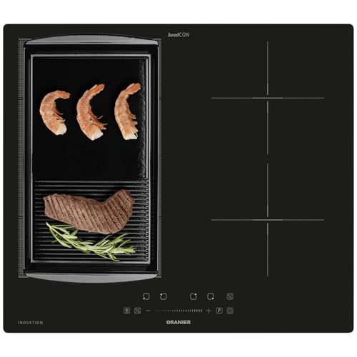 Oranier FlexX-Induktion KXI460 - Induktionskochfeld 60 cm autark mit Maxi- und Brückenfunktion & halb-gerillte Grillplatte Oranier FlexX-Induktion KXI460 - Induktionskochfeld 60 cm autark mit Maxi- und Brückenfunktion & halb-gerillte Grillplatte von Oranier