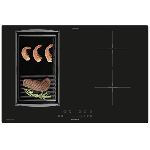 Oranier FlexX-Induktion KXI480 - Induktionskochfeld 80 cm mit Maxi- und Brückenfunktion & halb-gerillte Grillplatte Oranier FlexX-Induktion KXI480 - Induktionskochfeld 80 cm mit Maxi- und Brückenfunktion & halb-gerillte Grillplatte von Oranier