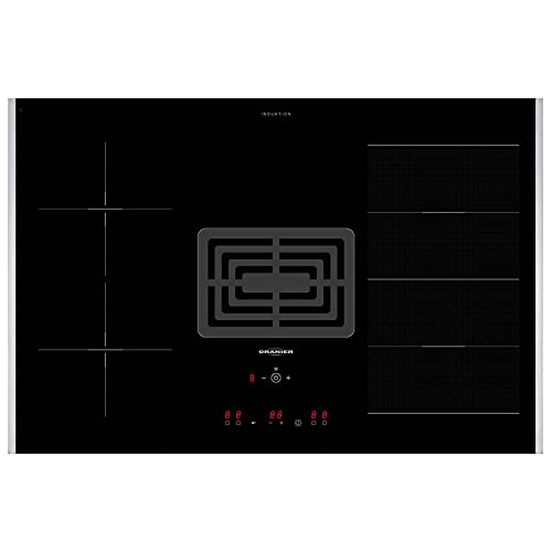 Oranier Flexx-Induktion 80 cm KXI 1084 TC - großes Induktionskochfeld mit zentralem Abluft-Umluft Dunstabzug Touch Control & 2 Edelstahl Seitenleisten Oranier Flexx-Induktion 80 cm KXI 1084 TC - großes Induktionskochfeld mit zentralem Abluft-Umluft Dunstabzug Touch Control & 2 Edelstahl Seitenleisten von Oranier