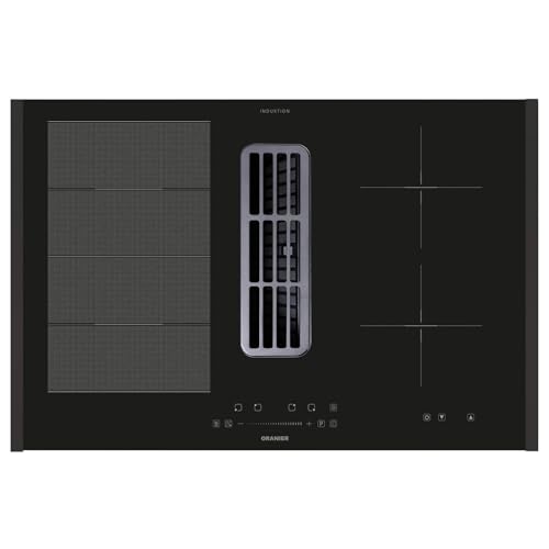 Oranier Flexx-Kochfeld 80 cm Induktion KFA490 - autarkes Induktionskochfeld mit Abluft-Umluft Kochfeldabzug inkl. schwarze Kochfeld-Seitenleisten Oranier Flexx-Kochfeld 80 cm Induktion KFA490 - autarkes Induktionskochfeld mit Abluft-Umluft Kochfeldabzug inkl. schwarze Kochfeld-Seitenleisten von Oranier