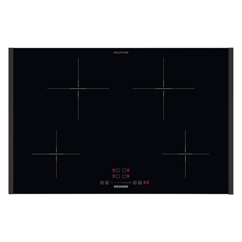 Oranier Induktionskochfeld 80 cm KFI380 Slider Bedienung & 4 Kochzonen - autarkes Glaskeramikkochfeld mit schwarzen Kochfeld-Seitenleisten Oranier Induktionskochfeld 80 cm KFI380 Slider Bedienung & 4 Kochzonen - autarkes Glaskeramikkochfeld mit schwarzen Kochfeld-Seitenleisten von Oranier