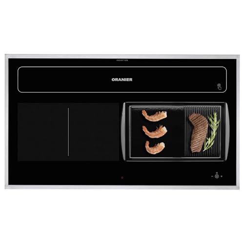 Oranier Induktionskochfeld KFL 2092 - Flächen-Induktion 90 cm Abluft-Umluft Kochfeldabzug Grillplatte halb-gerillt & Edelstahl Kochfeldrahmen Oranier Induktionskochfeld KFL 2092 - Flächen-Induktion 90 cm Abluft-Umluft Kochfeldabzug Grillplatte halb-gerillt & Edelstahl Kochfeldrahmen von Oranier