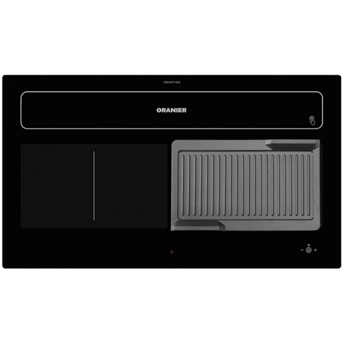 Oranier Induktionskochfeld KFL 2092 - Flächen-Induktion 90 cm Kochfeld mit Abluft-Umluft Kochfeldabzug & geriffelte Grillplatte Oranier Induktionskochfeld KFL 2092 - Flächen-Induktion 90 cm Kochfeld mit Abluft-Umluft Kochfeldabzug & geriffelte Grillplatte von Oranier