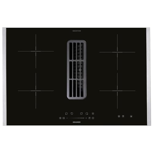 Oranier Kochfeld 80 cm Induktion KFA390 - großes Induktionskochfeld autark mit Abluft-Umluft Dunstabzug inkl. Kochfeld-Seitenleisten aus Edelstahl Oranier Kochfeld 80 cm Induktion KFA390 - großes Induktionskochfeld autark mit Abluft-Umluft Dunstabzug inkl. Kochfeld-Seitenleisten aus Edelstahl von Oranier