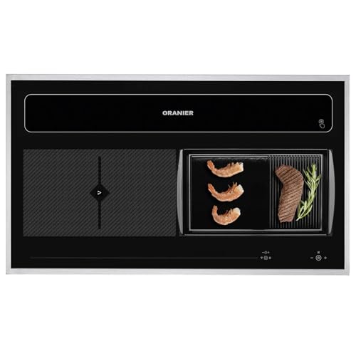 Oranier Kochfeld 90 cm Induktion KFL 2094 Kochfeldabzug - Flächen-Induktionskochfeld Abluft-Umluft Grillplatte halb-gerillt & Edelstahl Kochfeldrahmen Oranier Kochfeld 90 cm Induktion KFL 2094 Kochfeldabzug - Flächen-Induktionskochfeld Abluft-Umluft Grillplatte halb-gerillt & Edelstahl Kochfeldrahmen von Oranier