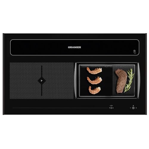 Oranier Kochfeld 90 cm Induktion KFL 2094 Kochfeldabzug - Flächen-Induktionskochfeld Abluft-Umluft Grillplatte halb-gerillt & schwarzen Seitenleisten Oranier Kochfeld 90 cm Induktion KFL 2094 Kochfeldabzug - Flächen-Induktionskochfeld Abluft-Umluft Grillplatte halb-gerillt & schwarzen Seitenleisten von Oranier