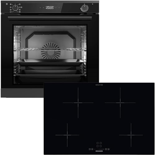 Oranier Pyrolyse Backofen Set EBP620 Einbau autark - 9 Funktionen - 80 cm Induktionskochfeld KFI380 - Kochfeld mit Slider-Bedienung & Warmhaltestufe Oranier Pyrolyse Backofen Set EBP620 Einbau autark - 9 Funktionen - 80 cm Induktionskochfeld KFI380 - Kochfeld mit Slider-Bedienung & Warmhaltestufe von Oranier