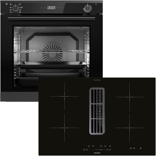Oranier Pyrolyse Backofen Set EBP620 Einbau autark - 9 Funktionen & Induktionskochfeld 80 cm mit Kochfeldabzug KFA390-4 Kochzonen & Slider-Steuerung Oranier Pyrolyse Backofen Set EBP620 Einbau autark - 9 Funktionen & Induktionskochfeld 80 cm mit Kochfeldabzug KFA390-4 Kochzonen & Slider-Steuerung von Oranier