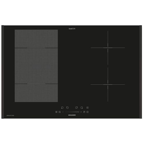 Oranier autarkes FlexX-Induktion 80 cm KXI480 - Brückenfunktion & Slider Bedienung - großes Induktionskochfeld mit 1 Paar schwarze Seitenleisten Oranier autarkes FlexX-Induktion 80 cm KXI480 - Brückenfunktion & Slider Bedienung - großes Induktionskochfeld mit 1 Paar schwarze Seitenleisten von Oranier