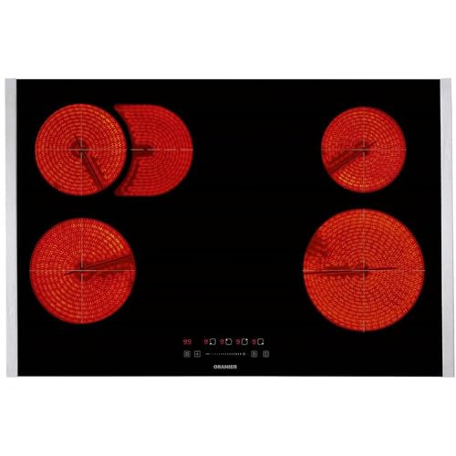 Oranier großes Glaskeramik-Kochfeld 80 cm autark mit Bräterzone & Slider Bedienung - ohne Induktion - inkl. Kochfeld-Seitenleisten aus Edelstahl Oranier großes Glaskeramik-Kochfeld 80 cm autark mit Bräterzone & Slider Bedienung - ohne Induktion - inkl. Kochfeld-Seitenleisten aus Edelstahl von Oranier