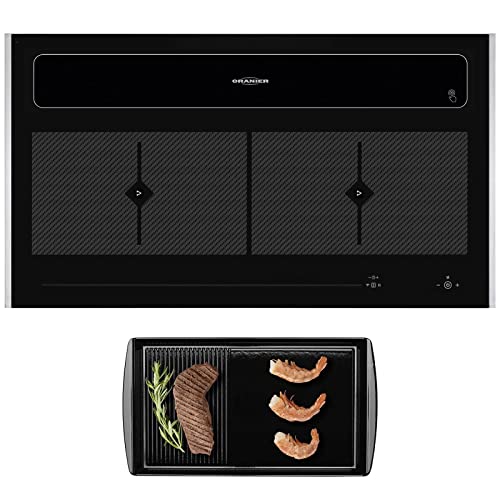 Oranier großes Induktionskochfeld Flächeninduktion 90 cm mit Abluft Dunstabzug KFL 2094 be cook inkl. Seitenleisten aus Edelstahl & Grillplatte Oranier großes Induktionskochfeld Flächeninduktion 90 cm mit Abluft Dunstabzug KFL 2094 be cook inkl. Seitenleisten aus Edelstahl & Grillplatte von Oranier