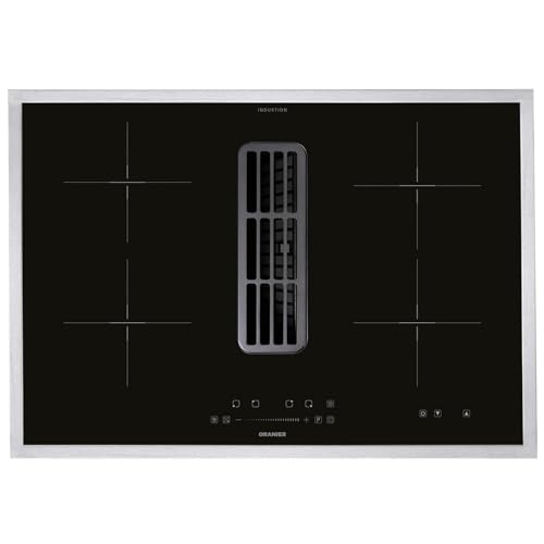 Oranier großes Kochfeld 80 cm Induktion KFA390 - autarkes Induktionskochfeld mit Abluft-Umluft Dunstabzug inkl. Kochfeldrahmen aus Edelstahl Oranier großes Kochfeld 80 cm Induktion KFA390 - autarkes Induktionskochfeld mit Abluft-Umluft Dunstabzug inkl. Kochfeldrahmen aus Edelstahl von Oranier