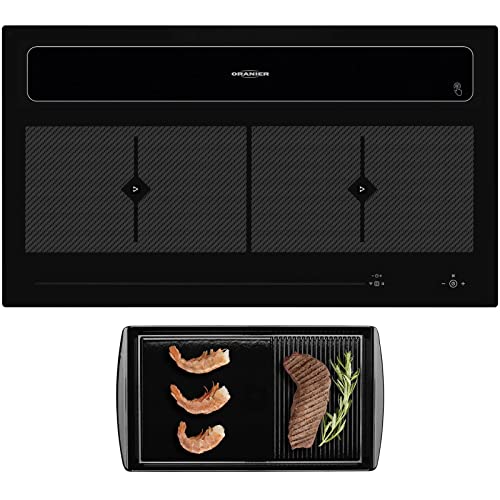 Oranier großes breites Induktionskochfeld Flächeninduktion 90 cm mit Abluft Dunstabzug KFL 2094 be cook inkl. emaillierter Grillplatte Oranier großes breites Induktionskochfeld Flächeninduktion 90 cm mit Abluft Dunstabzug KFL 2094 be cook inkl. emaillierter Grillplatte von Oranier
