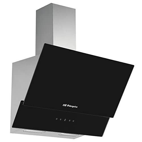 Orbegozo DS 76190 N montiert Wand schwarz, Edelstahl 641.8 M³/h A – Hauben (641,8 M³/h, führt, 61 dB, 71 dB, montiert Wand, Schwarz, Edelstahl) von Orbegozo